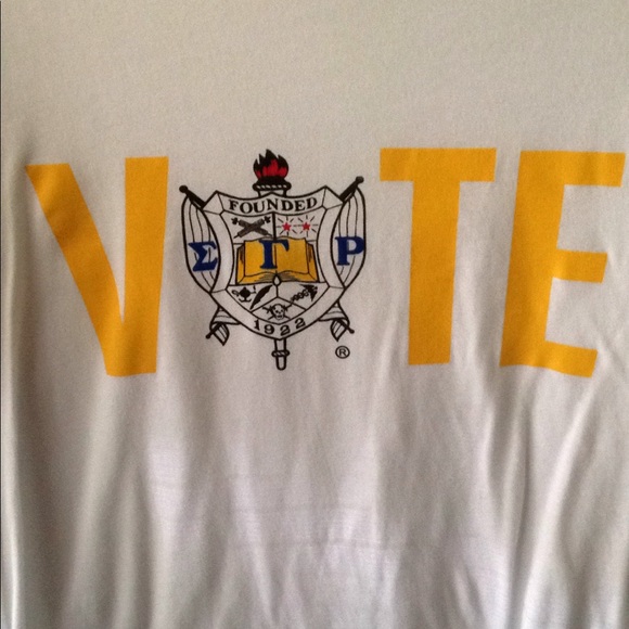 Sigma Gamma Rho VOTE Shirt - Picture 2 of 2